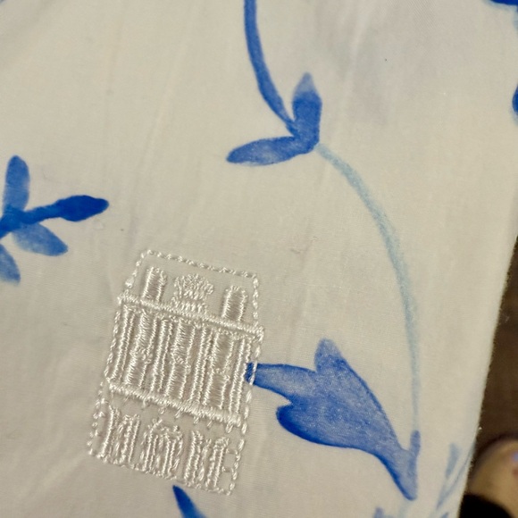 Hill House Nap Dress- EUC Blue and White - Picture 4 of 7